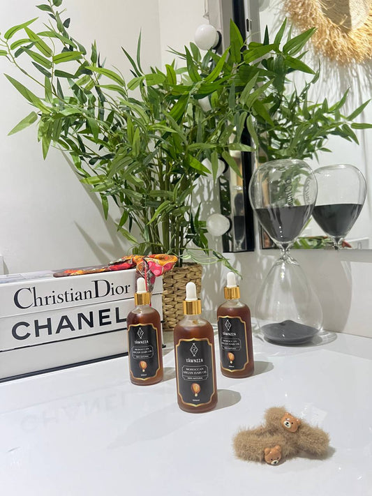 Tawnzza Hair Care Pack – Moroccan Argan Oil, Shampoo & Serum Bundle