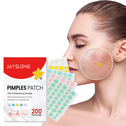 Pimple Patches, Star Pimple Patches For Face, Hydrocolloid Acne Patches, Cute Star Stickers Hydrocolloid Acne Pimple Patch For Covering Zits And Blemishes