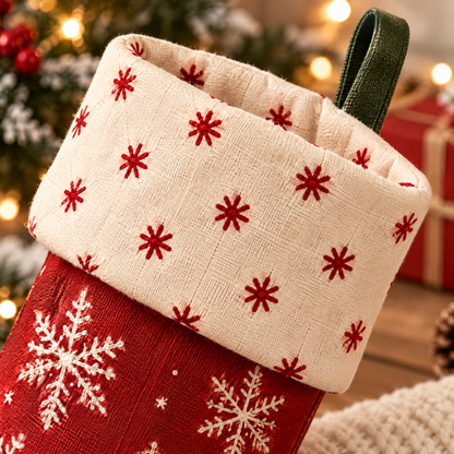 🎄 Коледна промоция 50% отстъпка 🔥🦌 Най-добрият коледен комплект традиционни семейни чорапи 🎁