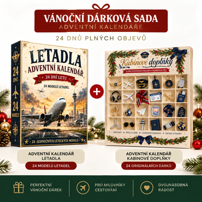 🔥🎄Vánoční Dobrodružství: ✈️24 Dní Překvapení – Letecká Flotila & Jurská Expedice🎁