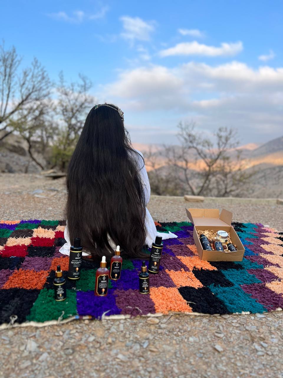 Tawnzza Hair Care Pack – Moroccan Argan Oil, Shampoo & Serum Bundle