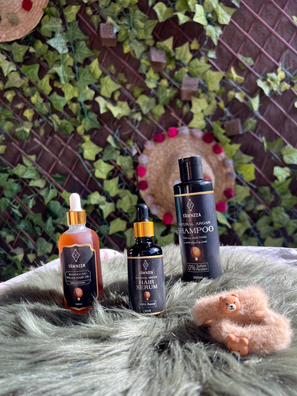 Tawnzza Argan Shampoo – Natural Sulfate-Free Moroccan Hair Cleanser (200ml)