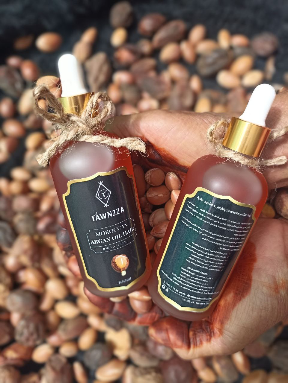 Tawnzza Moroccan Argan Hair Oil – 100ml