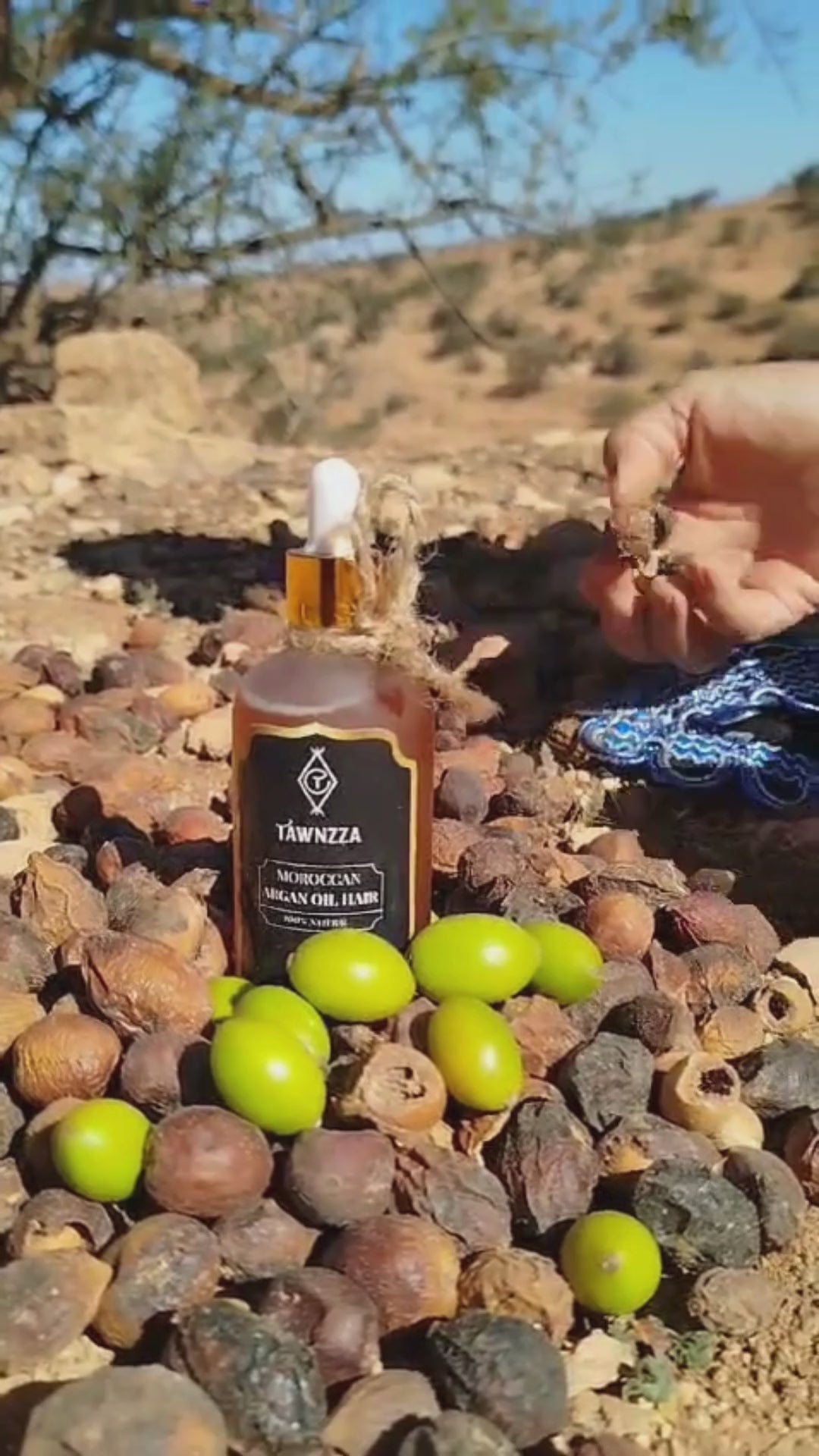 Tawnzza Moroccan Argan Hair Oil – 100ml